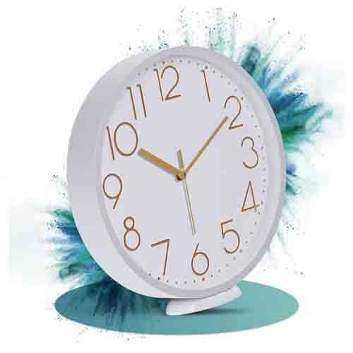 Embossed Foiling Wall Clock