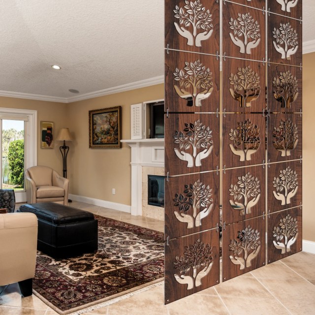 SCREEN & DIVIDER (Hanging DIY Attractive Pattern Panels Wall )