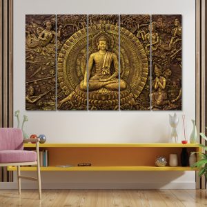 Gaze of Nirvana | Premium Wall Painting