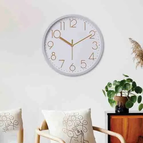 Embossed Foiling Wall Clock