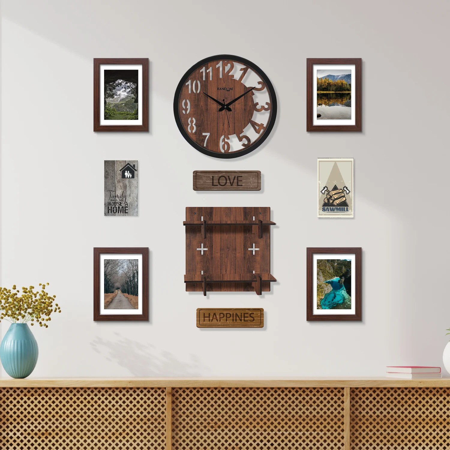 Random Latest Stylish Combo Set of 10 Big Size for Wall Decor
