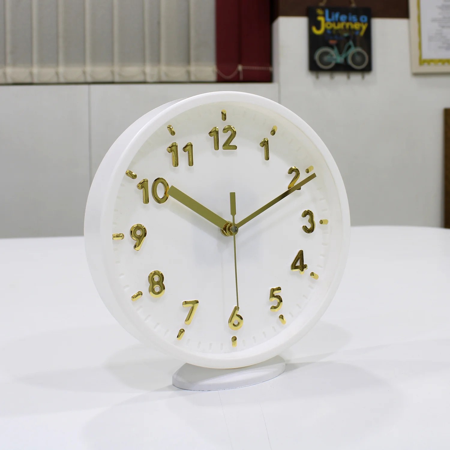 Embossed Foiling Wall Clock
