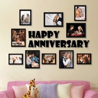 Customized Happy Anniversery Photo Frames
