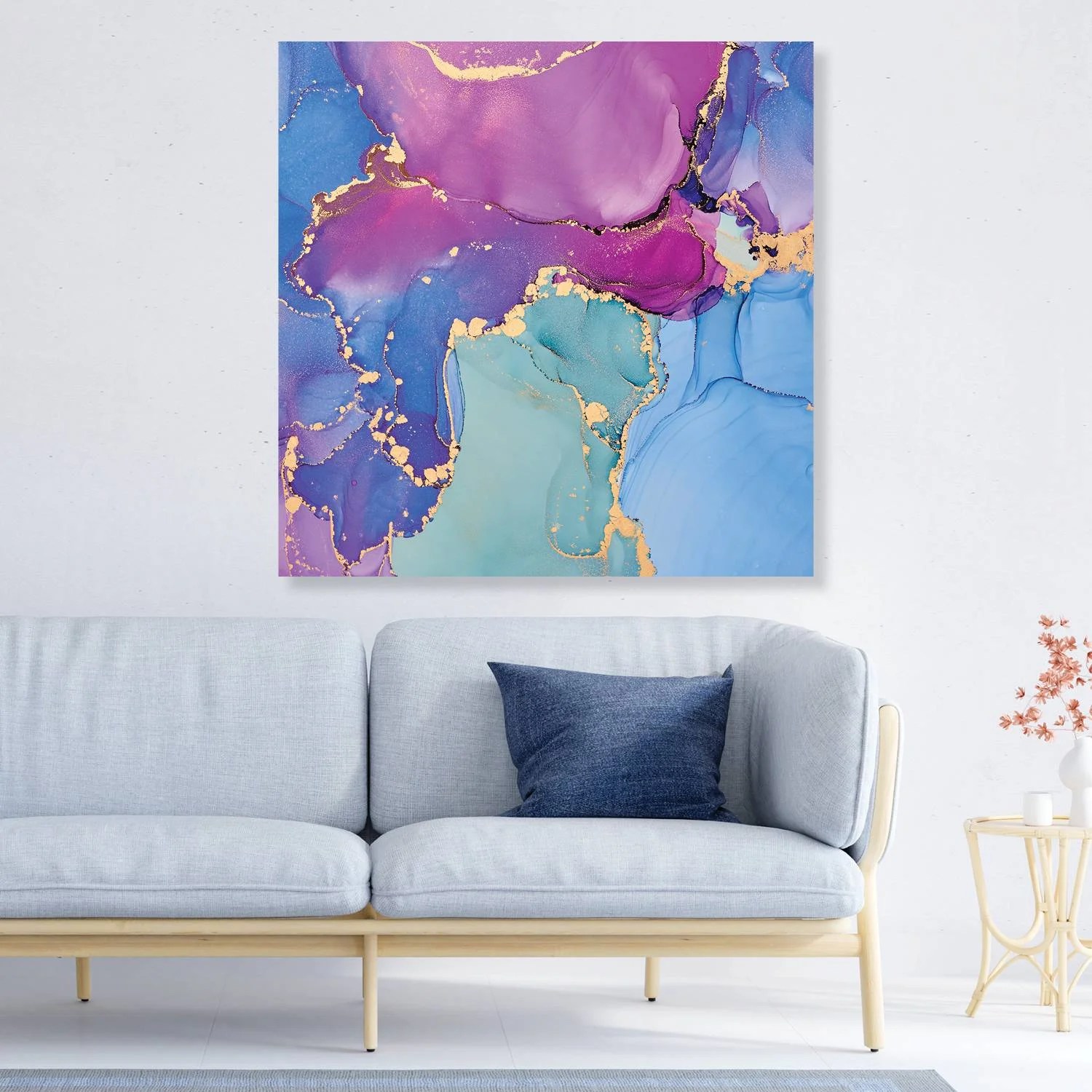 Mermaid’s Tears - Canvas Painting for Living Room