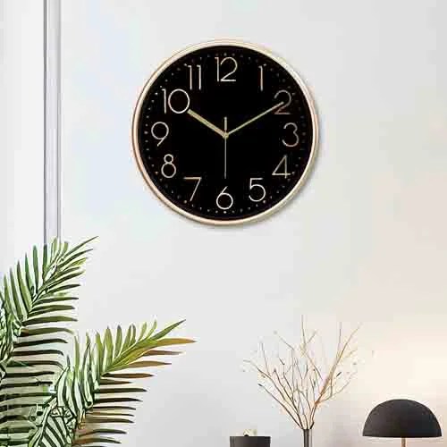 Embossed Foiling Wall Clock