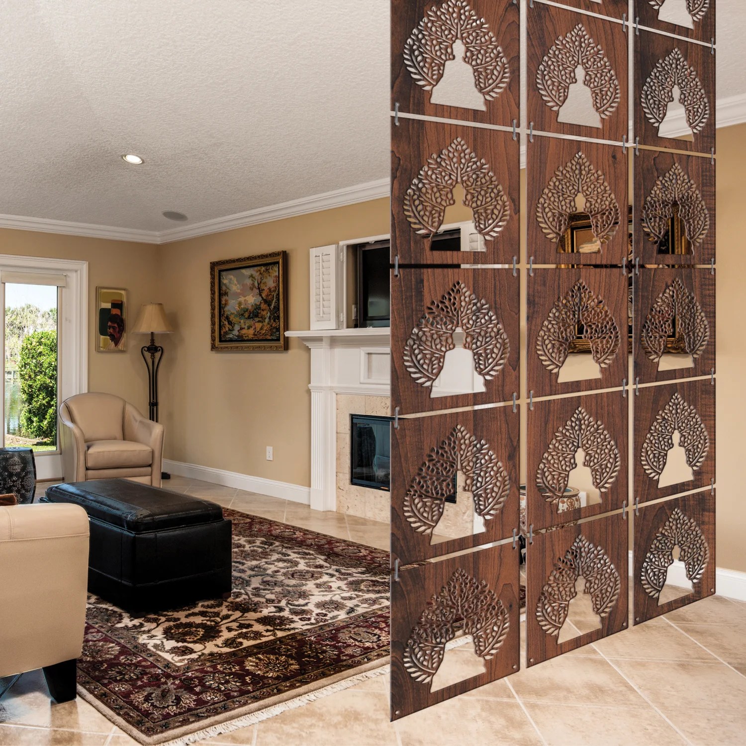 SCREEN &amp; DIVIDER (Hanging DIY Attractive Pattern Panels Wall)