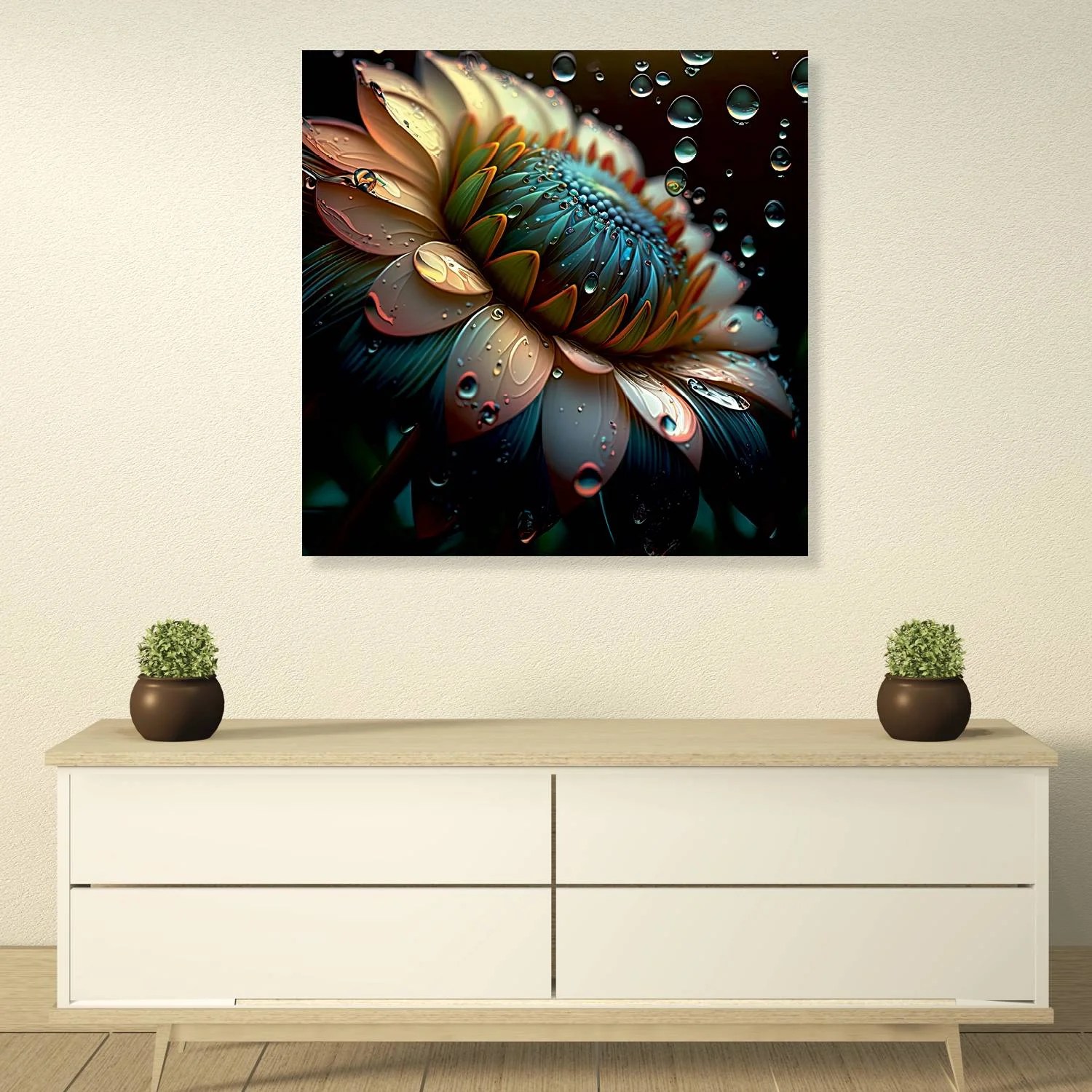 Sunshine and Showers - Canvas Painting