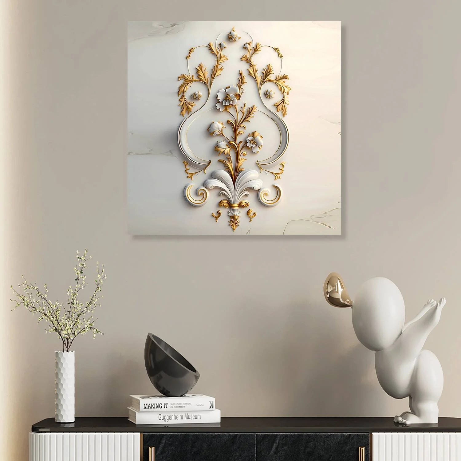The Amber Goddess - Canvas Painting