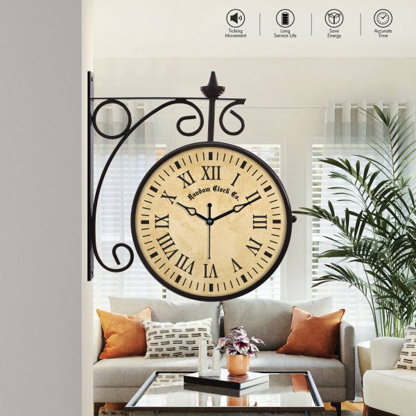 Vintage Raiway Station Wall Clock