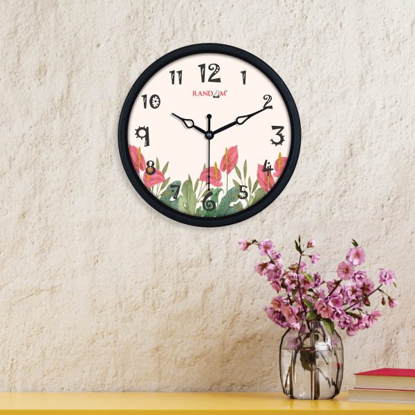 White Plastic Wall Clock