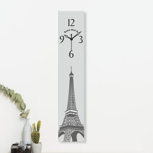 Eiffel Tower Rectangle Wall Clock