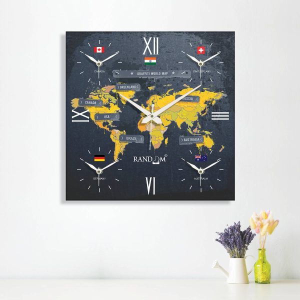 Random World Wall Clock