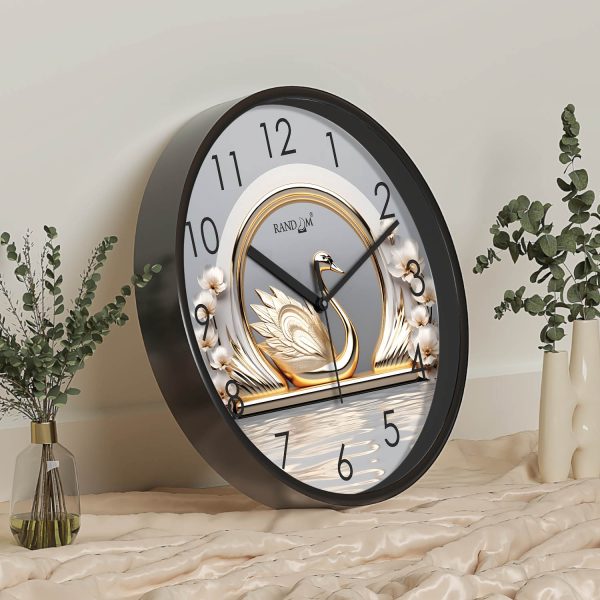 Silver Wall clock